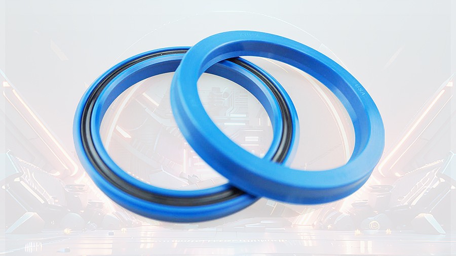 加強(qiáng)性挖機(jī)油封氟塑料制品