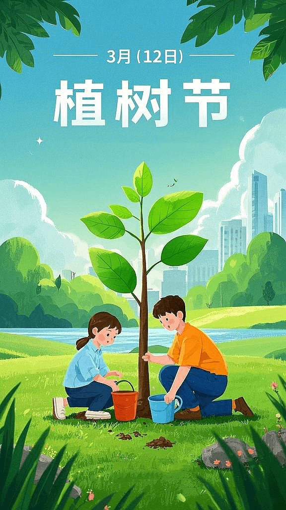 植樹節(jié)宣傳 (2)